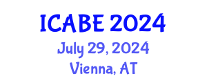 International Conference on Accounting, Business and Economics (ICABE) July 29, 2024 - Vienna, Austria