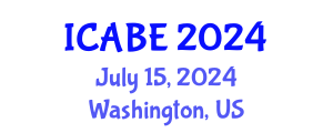 International Conference on Accounting, Business and Economics (ICABE) July 15, 2024 - Washington, United States