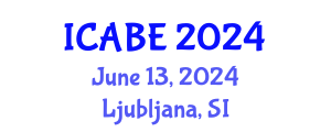 International Conference on Accounting, Business and Economics (ICABE) June 13, 2024 - Ljubljana, Slovenia