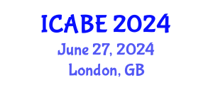 International Conference on Accounting, Business and Economics (ICABE) June 27, 2024 - London, United Kingdom
