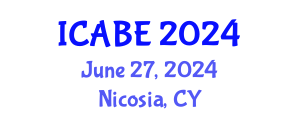 International Conference on Accounting, Business and Economics (ICABE) June 27, 2024 - Nicosia, Cyprus