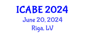 International Conference on Accounting, Business and Economics (ICABE) June 20, 2024 - Riga, Latvia