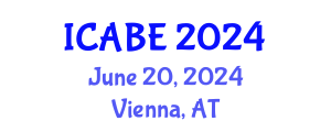 International Conference on Accounting, Business and Economics (ICABE) June 20, 2024 - Vienna, Austria