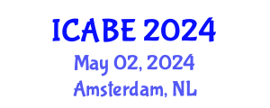 International Conference on Accounting, Business and Economics (ICABE) May 02, 2024 - Amsterdam, Netherlands