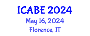 International Conference on Accounting, Business and Economics (ICABE) May 16, 2024 - Florence, Italy