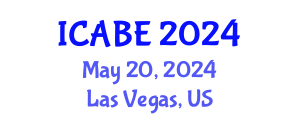 International Conference on Accounting, Business and Economics (ICABE) May 20, 2024 - Las Vegas, United States