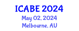 International Conference on Accounting, Business and Economics (ICABE) May 02, 2024 - Melbourne, Australia
