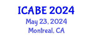 International Conference on Accounting, Business and Economics (ICABE) May 23, 2024 - Montreal, Canada