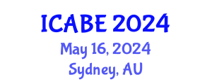 International Conference on Accounting, Business and Economics (ICABE) May 16, 2024 - Sydney, Australia