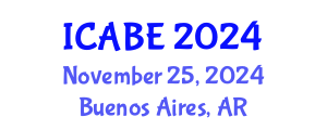 International Conference on Accounting, Business and Economics (ICABE) November 25, 2024 - Buenos Aires, Argentina