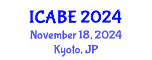 International Conference on Accounting, Business and Economics (ICABE) November 18, 2024 - Kyoto, Japan