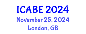International Conference on Accounting, Business and Economics (ICABE) November 25, 2024 - London, United Kingdom