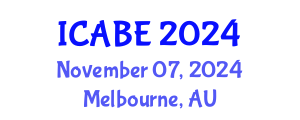 International Conference on Accounting, Business and Economics (ICABE) November 07, 2024 - Melbourne, Australia