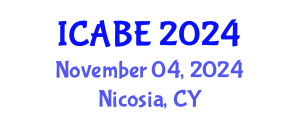 International Conference on Accounting, Business and Economics (ICABE) November 04, 2024 - Nicosia, Cyprus
