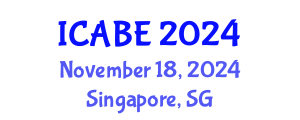 International Conference on Accounting, Business and Economics (ICABE) November 18, 2024 - Singapore, Singapore