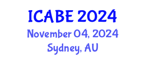 International Conference on Accounting, Business and Economics (ICABE) November 04, 2024 - Sydney, Australia