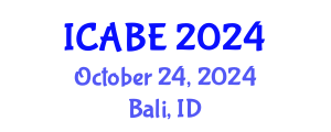 International Conference on Accounting, Business and Economics (ICABE) October 24, 2024 - Bali, Indonesia