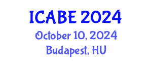 International Conference on Accounting, Business and Economics (ICABE) October 10, 2024 - Budapest, Hungary