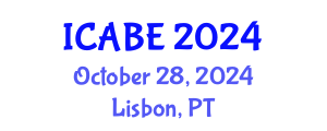 International Conference on Accounting, Business and Economics (ICABE) October 28, 2024 - Lisbon, Portugal