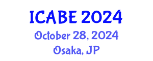 International Conference on Accounting, Business and Economics (ICABE) October 28, 2024 - Osaka, Japan