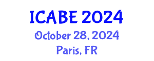 International Conference on Accounting, Business and Economics (ICABE) October 28, 2024 - Paris, France