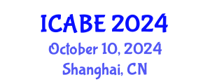 International Conference on Accounting, Business and Economics (ICABE) October 10, 2024 - Shanghai, China
