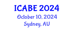 International Conference on Accounting, Business and Economics (ICABE) October 10, 2024 - Sydney, Australia
