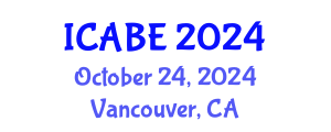 International Conference on Accounting, Business and Economics (ICABE) October 24, 2024 - Vancouver, Canada