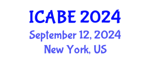 International Conference on Accounting, Business and Economics (ICABE) September 12, 2024 - New York, United States