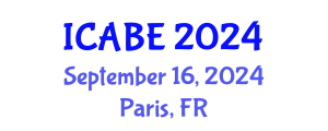 International Conference on Accounting, Business and Economics (ICABE) September 16, 2024 - Paris, France