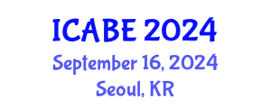 International Conference on Accounting, Business and Economics (ICABE) September 16, 2024 - Seoul, Republic of Korea