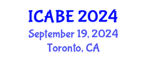 International Conference on Accounting, Business and Economics (ICABE) September 19, 2024 - Toronto, Canada