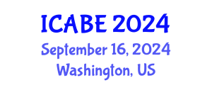 International Conference on Accounting, Business and Economics (ICABE) September 16, 2024 - Washington, United States