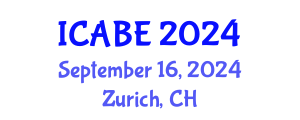 International Conference on Accounting, Business and Economics (ICABE) September 16, 2024 - Zurich, Switzerland