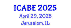 International Conference on Accounting, Business and Economics (ICABE) April 29, 2025 - Jerusalem, Israel