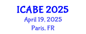 International Conference on Accounting, Business and Economics (ICABE) April 19, 2025 - Paris, France