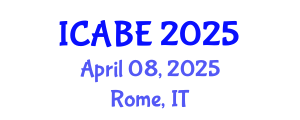 International Conference on Accounting, Business and Economics (ICABE) April 08, 2025 - Rome, Italy
