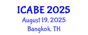 International Conference on Accounting, Business and Economics (ICABE) August 19, 2025 - Bangkok, Thailand