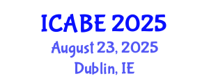International Conference on Accounting, Business and Economics (ICABE) August 23, 2025 - Dublin, Ireland