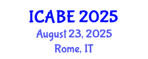 International Conference on Accounting, Business and Economics (ICABE) August 23, 2025 - Rome, Italy