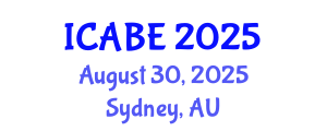 International Conference on Accounting, Business and Economics (ICABE) August 30, 2025 - Sydney, Australia