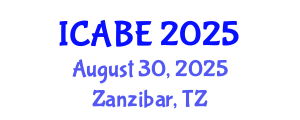 International Conference on Accounting, Business and Economics (ICABE) August 30, 2025 - Zanzibar, Tanzania