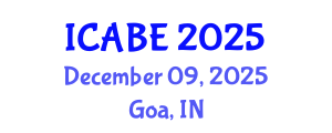 International Conference on Accounting, Business and Economics (ICABE) December 09, 2025 - Goa, India