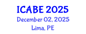 International Conference on Accounting, Business and Economics (ICABE) December 02, 2025 - Lima, Peru
