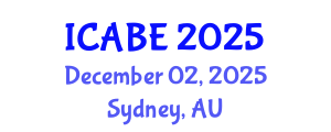 International Conference on Accounting, Business and Economics (ICABE) December 02, 2025 - Sydney, Australia