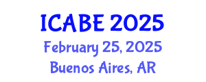 International Conference on Accounting, Business and Economics (ICABE) February 25, 2025 - Buenos Aires, Argentina
