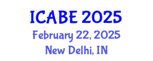 International Conference on Accounting, Business and Economics (ICABE) February 22, 2025 - New Delhi, India