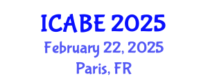 International Conference on Accounting, Business and Economics (ICABE) February 22, 2025 - Paris, France