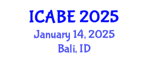 International Conference on Accounting, Business and Economics (ICABE) January 14, 2025 - Bali, Indonesia