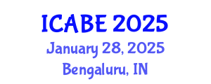 International Conference on Accounting, Business and Economics (ICABE) January 28, 2025 - Bengaluru, India